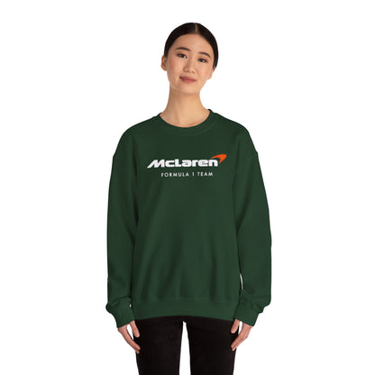 McLaren F1 Race Team Car Racing Sweatshirt | Motorsport Fan Shirt | F1 Inspired Racing Tee | Car Racing Crewneck Gift