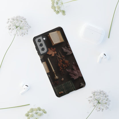 Floral Nature Phone Case, Tough Phone Case for Fall Decor, Phone Case for iPhone and Samsung, Stylish Protective Cover for iPhone