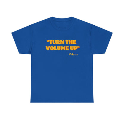 Turn the Volume Up Shirt, Zohran Mamdani Shirt, Mayor Mamdani Shirt, NYC 2026, Protest Tee, Progressive Tee, Liberal Shirt, Democracy Shirt