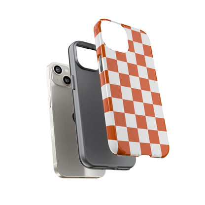 Checkered Phone Case, Trendy Phone Cover, iPhone 17 Pro, 17, 17 Air, 16, 15, 14, 13, 12, 11, X, XR, XS MAX