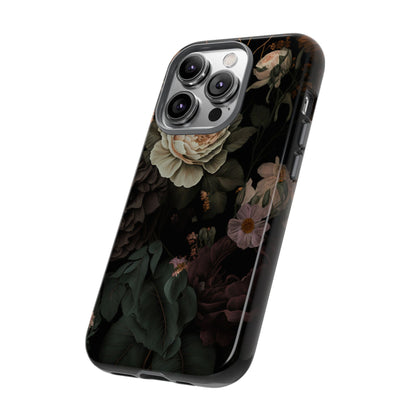 Floral Phone Case For iPhone And Samsung, Tough Cases, Flower Design, Stylish Protection, Gift for Her, Nature Lovers Accessory, Floral Gift