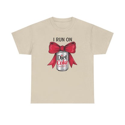 Diet Coke T-Shirt, Funny Soda Lover Graphic Tee, Rhinestone Style Diet Coke Shirt, Casual Unisex Tee Gift for Her