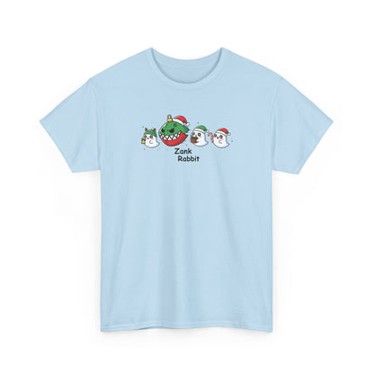Zank Rabbit Christmas Shirt | Funny Holiday T-Shirt | Cute Cartoon Bunny Xmas Tee | Festive Animal Lover Gift | Unisex Christmas Shirt