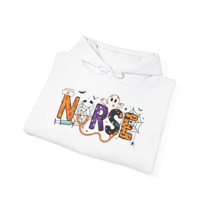 Nurse Themed Hooded Sweatshirt, Cozy Gift for Nurses, Healthcare Apparel, Medical Worker Hoodie, Holiday Gift for Nurses