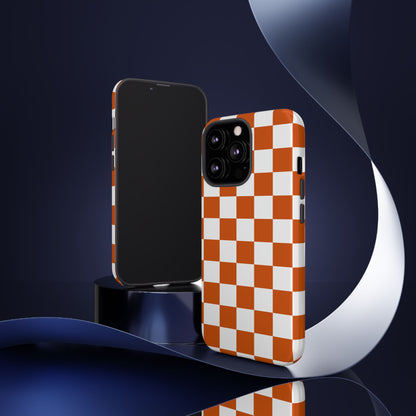 Checkered Phone Case, Trendy Phone Cover, iPhone 17 Pro, 17, 17 Air, 16, 15, 14, 13, 12, 11, X, XR, XS MAX