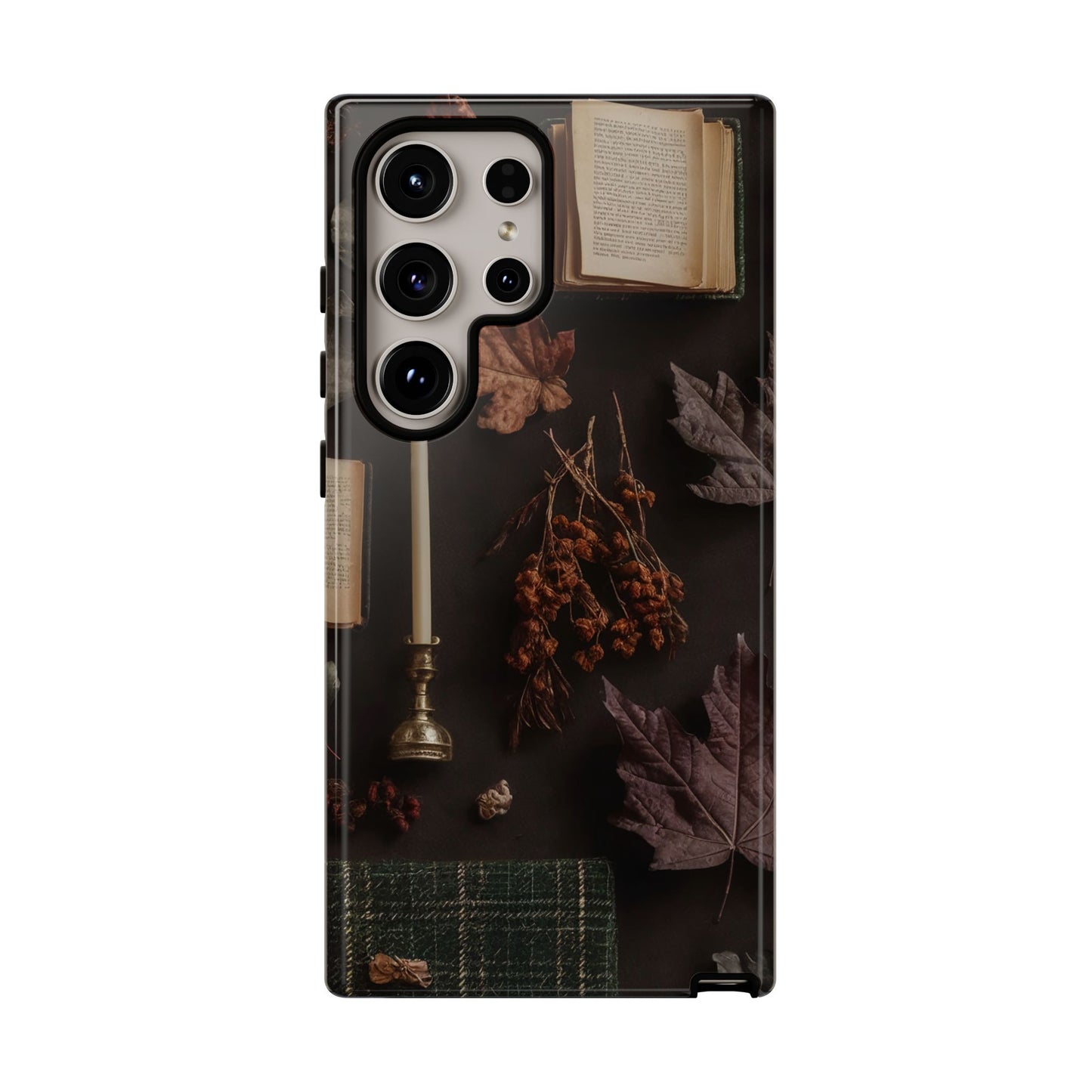 Floral Nature Phone Case, Tough Phone Case for Fall Decor, Phone Case for iPhone and Samsung, Stylish Protective Cover for iPhone