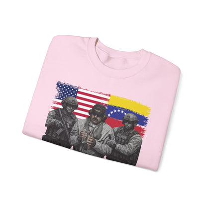 Venezuela Freedom Graphic T-Shirt | Political Art Design Shirt, Statement Streetwear Tee, Unisex Cotton Apparel, No War, Peace in Venezuela