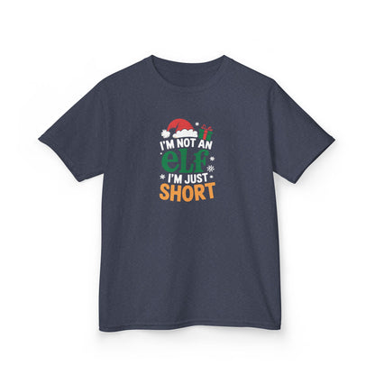 Christmas Shirt, I am Not an Elf I am Just Short, Funny Holiday Tee, Christmas Shirt for Boys and Girls, Xmas Gift, Christmas Outfit