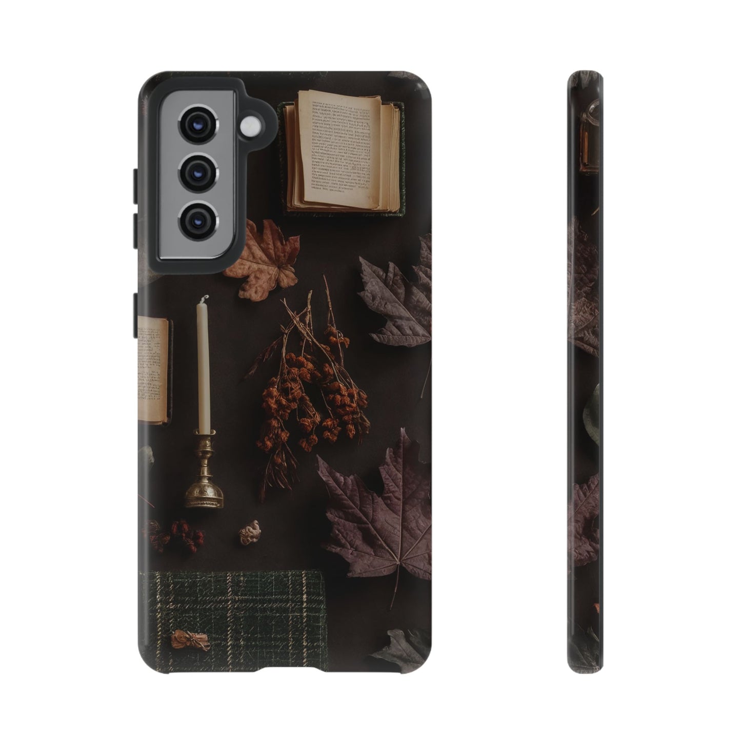 Floral Nature Phone Case, Tough Phone Case for Fall Decor, Phone Case for iPhone and Samsung, Stylish Protective Cover for iPhone
