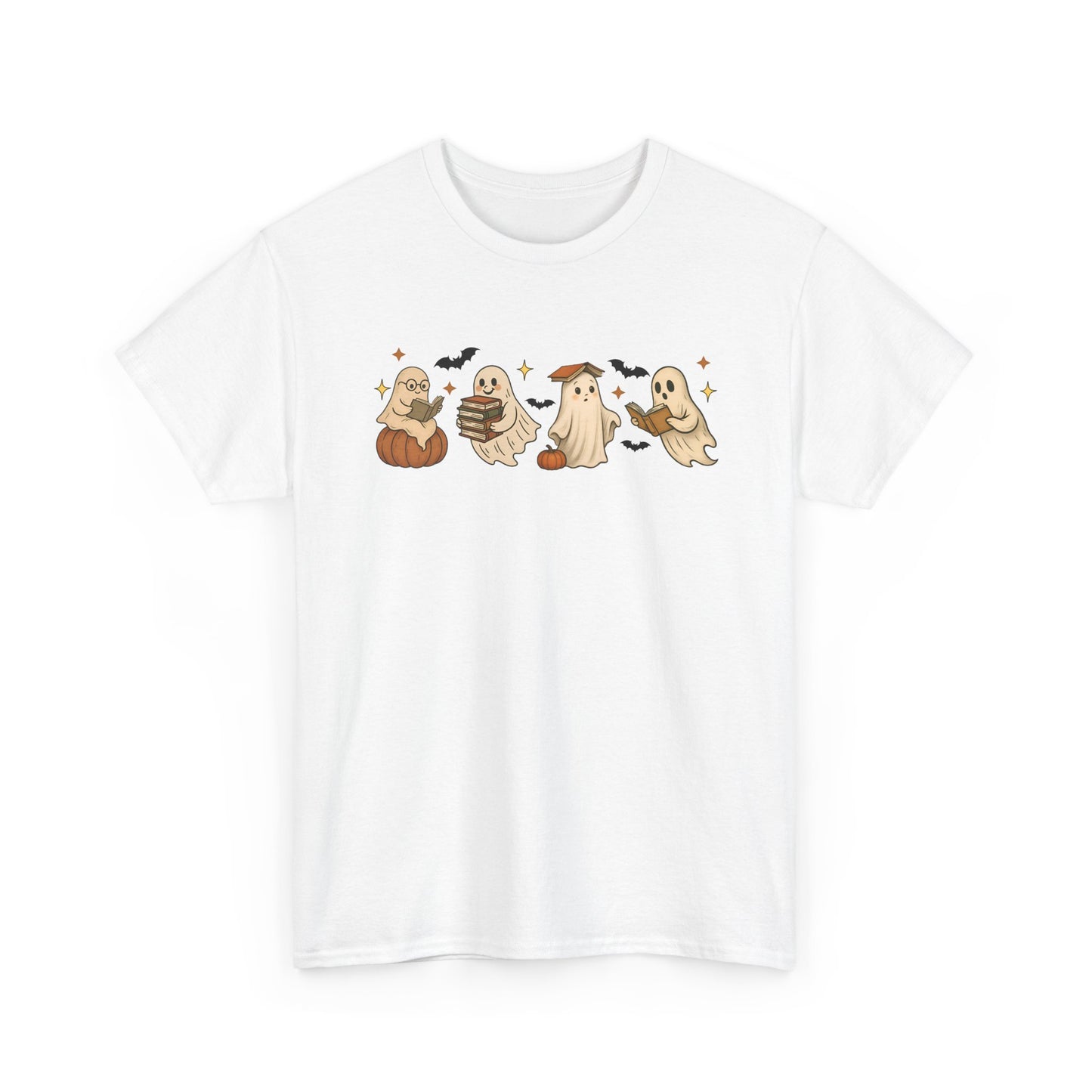 Halloween Ghost Unisex Tee, Halloween Tshirt, Fall T-Shirt, Spooky Shirt, Halloween Costume, Casual Wear