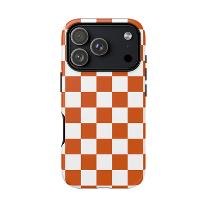 Checkered Phone Case, Trendy Phone Cover, iPhone 17 Pro, 17, 17 Air, 16, 15, 14, 13, 12, 11, X, XR, XS MAX