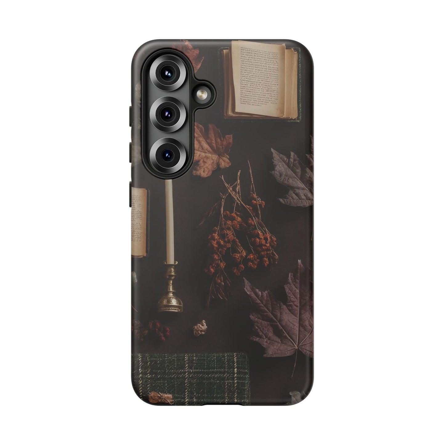 Floral Nature Phone Case, Tough Phone Case for Fall Decor, Phone Case for iPhone and Samsung, Stylish Protective Cover for iPhone