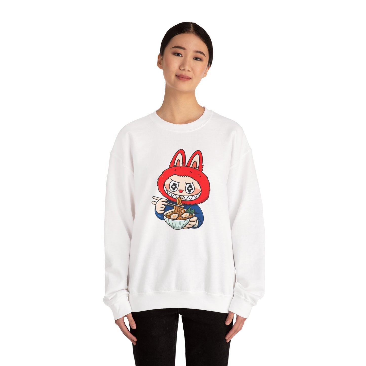 Labubu Ramen SweatShirt: Kawaii Japanese Anime Streetwear