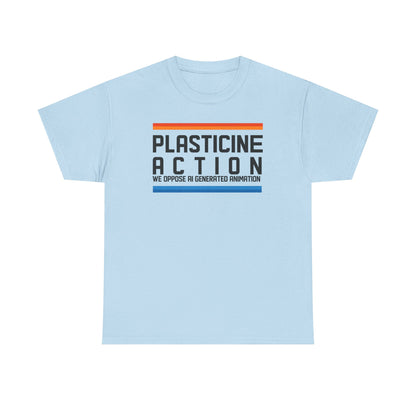 Plasticine Action Unisex Heavy Cotton Tee, Save Gaza, Free Palestine, Graphic Tee, Unique Statement Tee