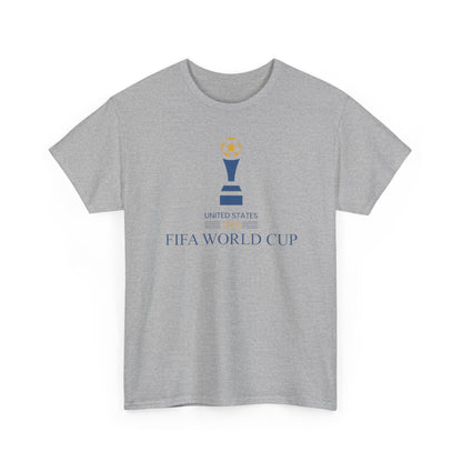 Soccer Trophy Graphic Tee | USA Soccer Fan Shirt | Minimal Football T-Shirt, Unisex Match Day Top