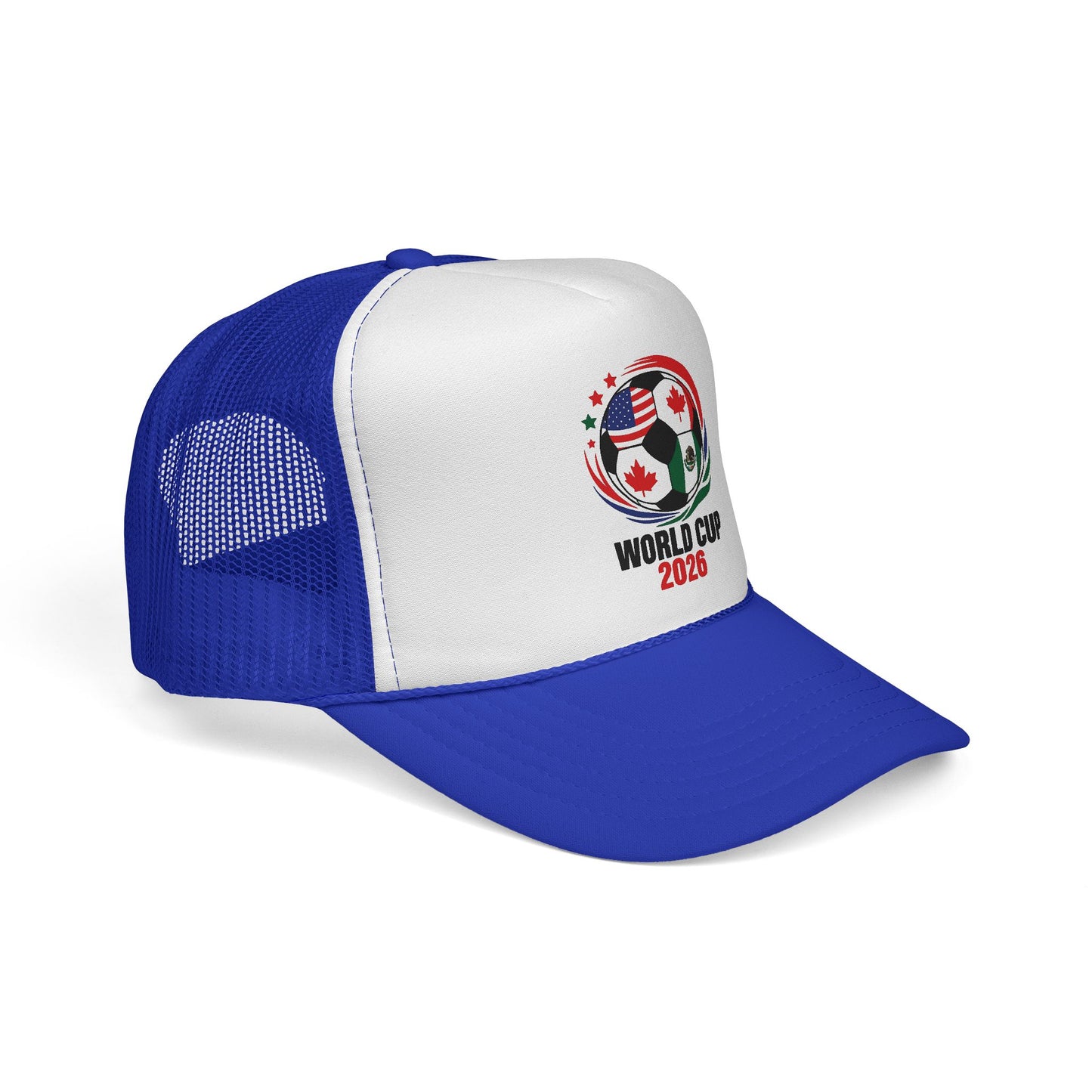 World Cup 2026 Trucker Hat, Soccer Ball Flag Cap, Adjustable Mesh Back Hat, Football Fan Gift, Match Day Accessory, Team Pride Baseball Cap