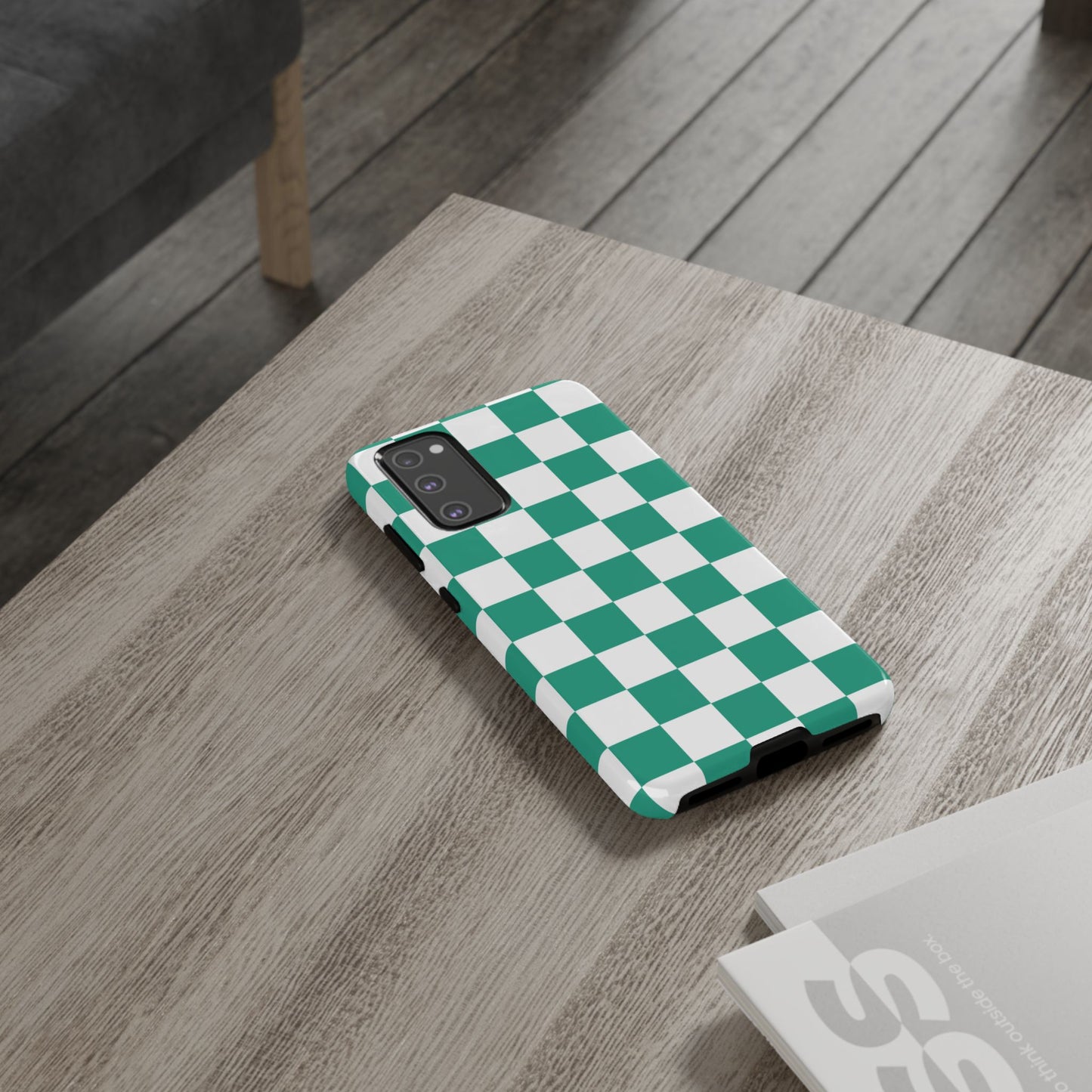 Checkerboard Phone Case | Samsung Galaxy S25, S25 Plus, S24, S24 Plus, S24 Ultra, S23 S22, S22 Plus S21 Ultra, S21 FE, S20+ Tough Cases