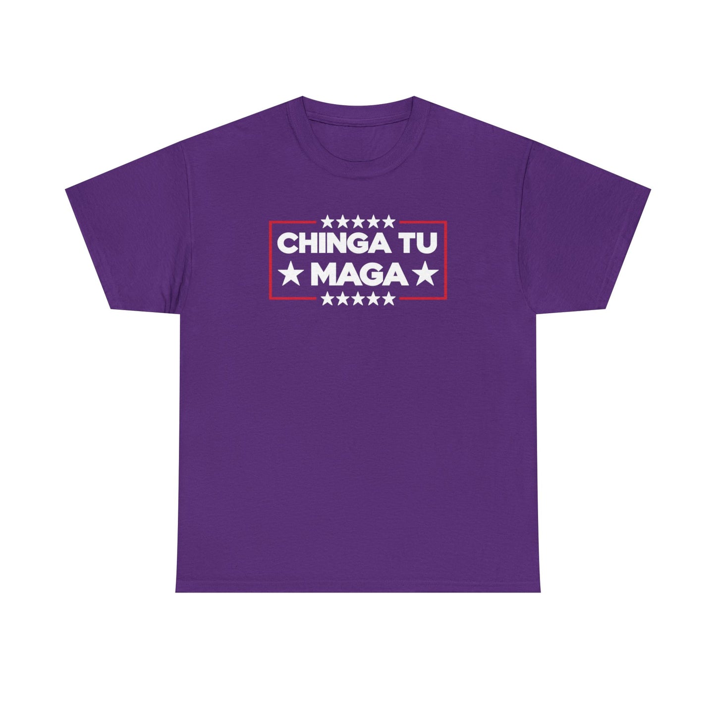 Chinga Tu MAGA T-Shirt, Anti-Trump Protest Tee, Patriotic Political Shirt, Funny Liberal Gift, No Trump Graphic T-Shirt