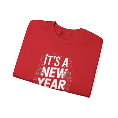 Its a New Year Bitches Sweatshirt Funny New Year Crewneck, Adult NYE Party Sweater, New Year Shirt, New Years Eve Outfit, Trendy NYE Gift