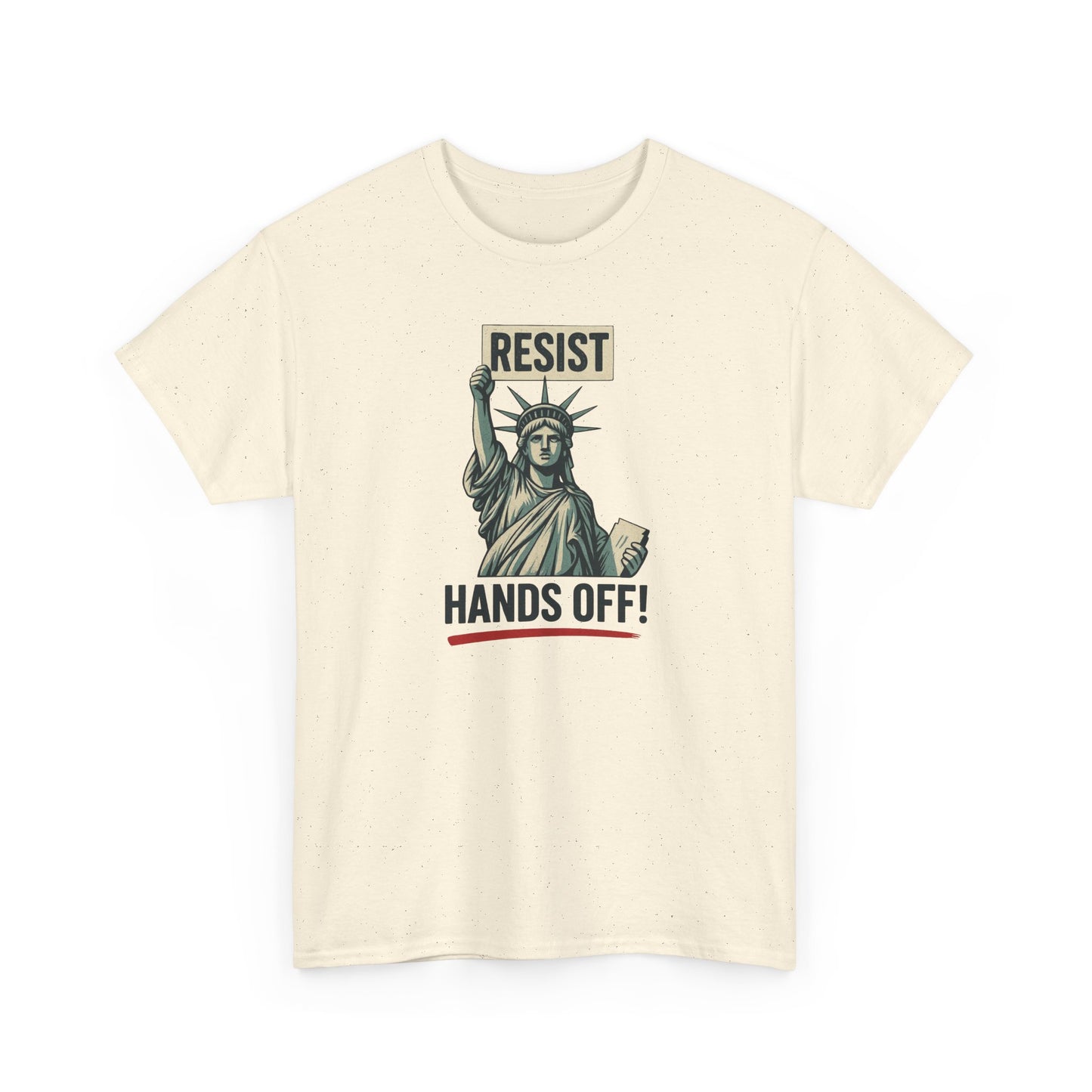 Statue of Liberty Resist Hands Off Tee | Political Protest Shirt | Resist Hands Off Shirt | Womens Rights Protest Shirt