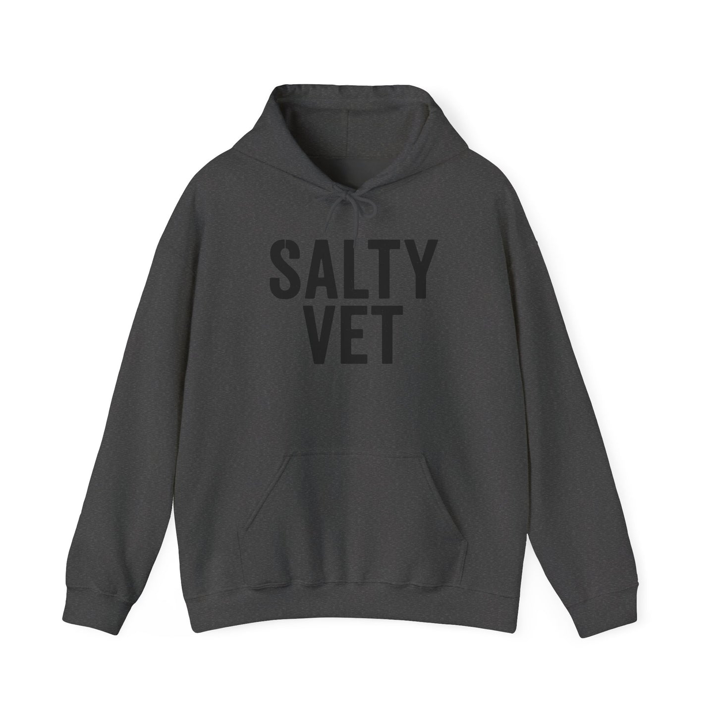 Salty Vet Hooded Sweatshirt, Cozy Unisex Hoodie for Veteran, Perfect Gift for Vets, Veterinarians, Casual Wear