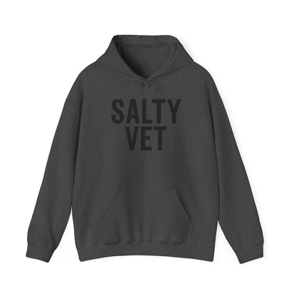Salty Vet Hooded Sweatshirt, Cozy Unisex Hoodie for Veteran, Perfect Gift for Vets, Veterinarians, Casual Wear