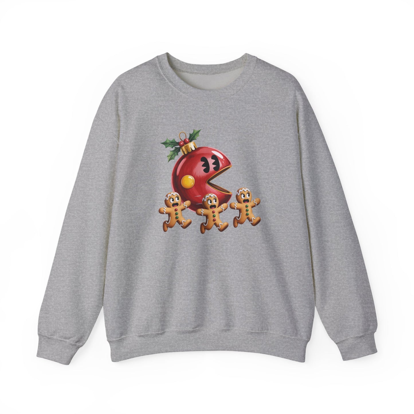 Festive Crewneck Sweatshirt, Christmas Gift, Holiday Apparel, Cozy Winter Wear, Casual Sweater, Fun Graphic Sweatshirt