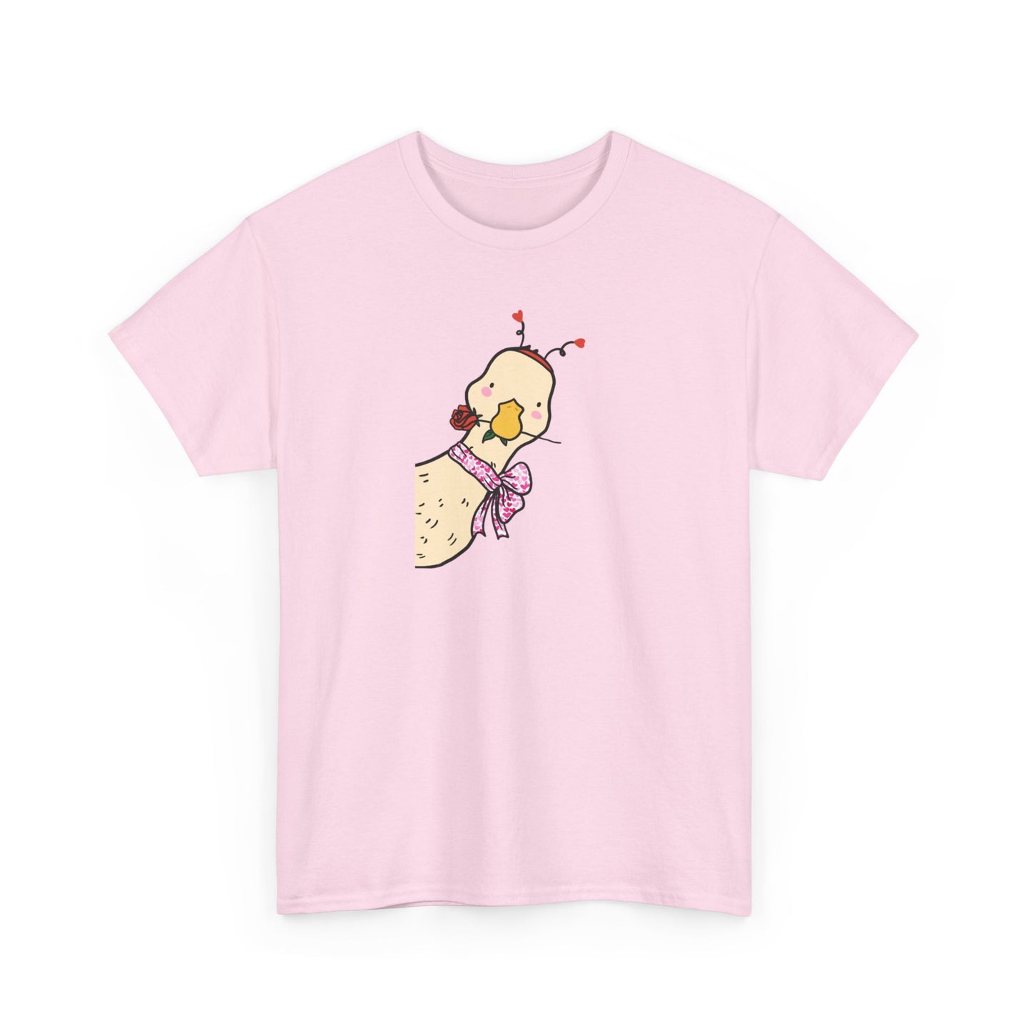 Cute Duck Shirt Kawaii Ducky Tee | Bow Duck T-Shirt | Cute Animal Top | Aesthetic Graphic Tee | Gift for Women Girls Teens
