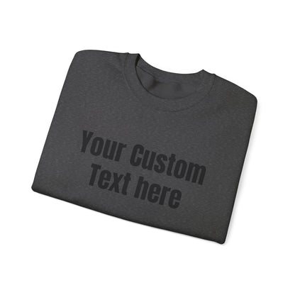 Customizable Crewneck Sweatshirt, Personalized Gift, Holidays, Unique Design, Perfect Gift for Anniversaries, Weddings, and Special Occasion