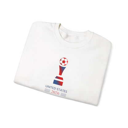 Soccer Trophy Sweatshirt | USA 2026 Soccer Crewneck, Patriotic Matchday Pullover