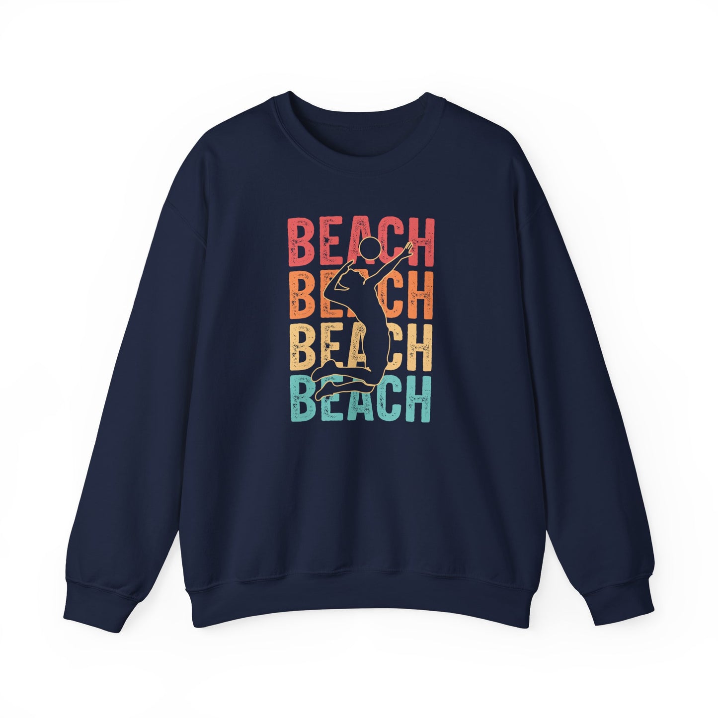 Beach Vibes Unisex Crewneck Sweatshirt - Perfect for Summer Days, Beach Lovers, Vacation, Casual Wear, Gift Idea