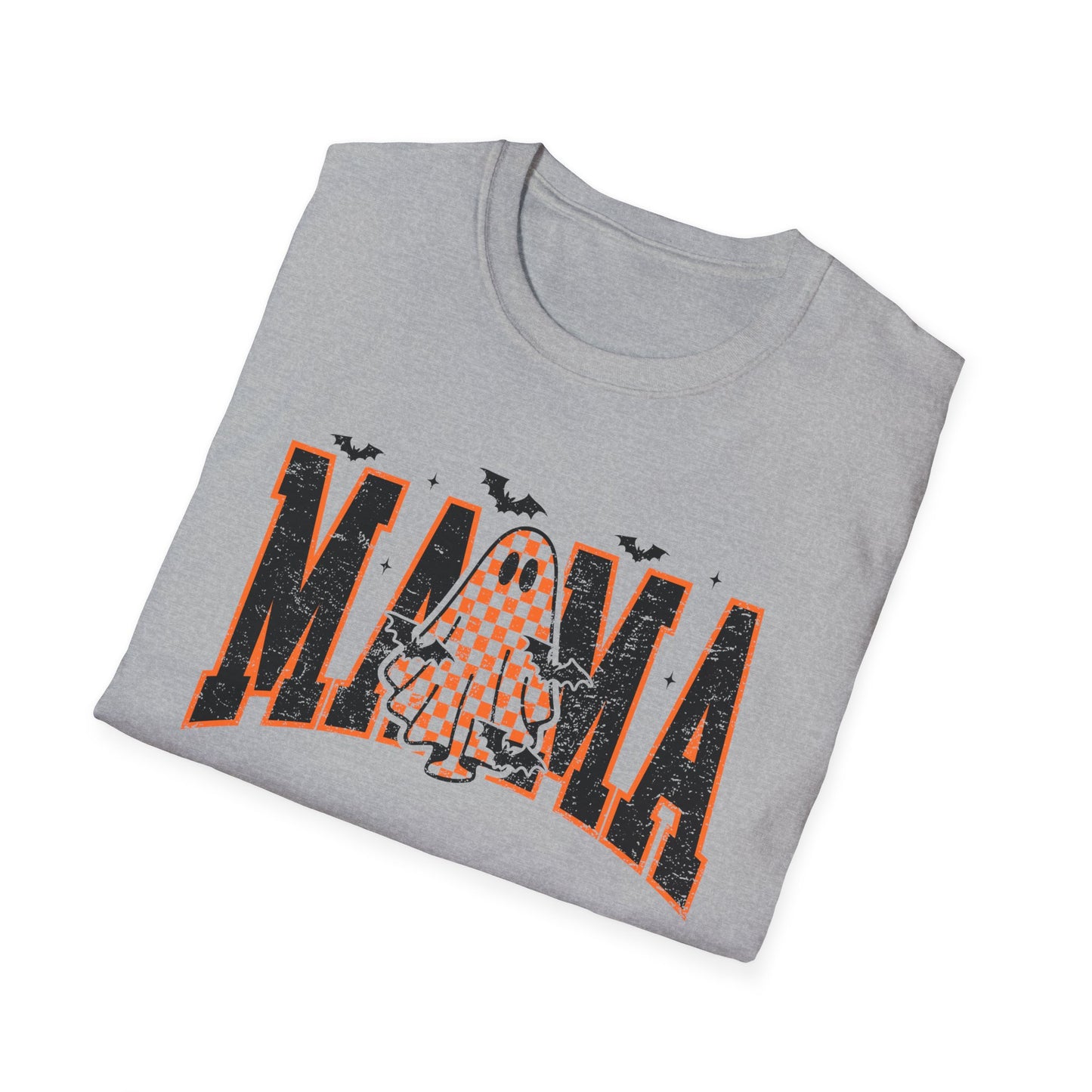 Mama Ghost Graphic T-Shirt, Halloween T-Shirt, Halloween Shirt, Casual Wear, Gift for Mom, Cute Tee for Fall