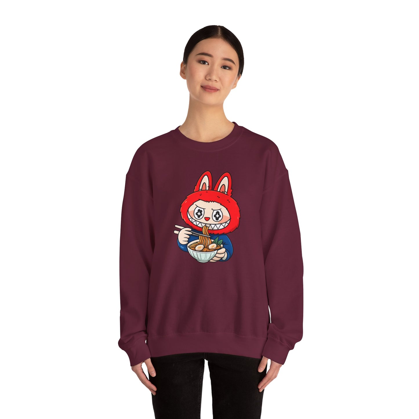 Labubu Ramen SweatShirt: Kawaii Japanese Anime Streetwear