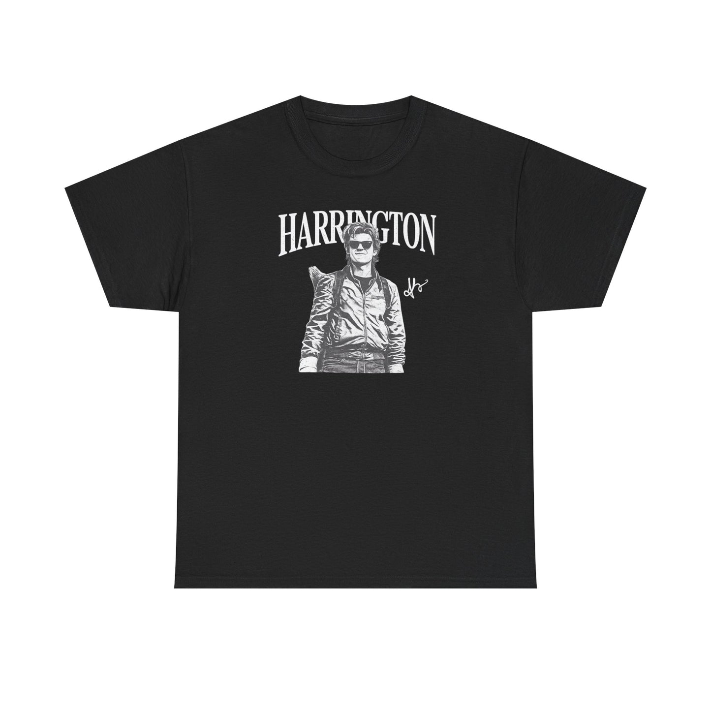 Harrington Graphic Tee Shirt | Vintage Pilot Photo T-Shirt | Retro Biker Aesthetic Top, Unisex Streetwear Gift
