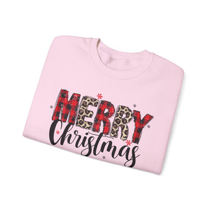 Merry Christmas Crewneck Sweatshirt - Cozy Holiday Apparel, Unisex Winter Wear, Perfect Gift for Christmas Celebrations, Festive Style