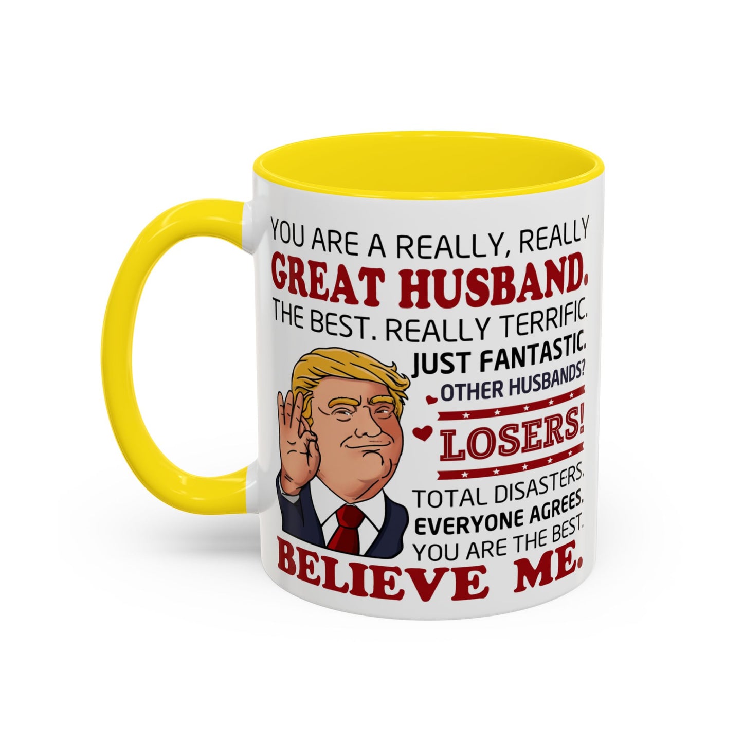 Funny Great Husband Mug | Ceramic Coffee Cup Design | Humorous Gift for Husband, Anniversary, Birthday, Valentines Day
