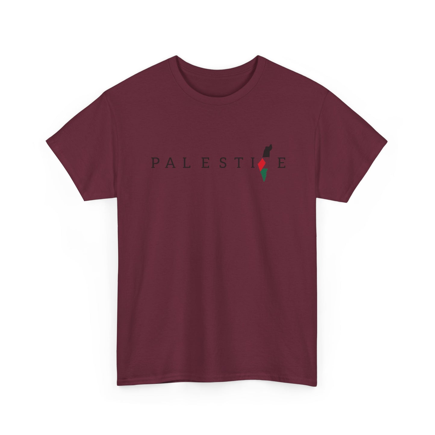 Palestine Heavy Cotton Tee, Comfortable and Stylish, Perfect for Casual Wear, Gifts, Activism, and Everyday Statements