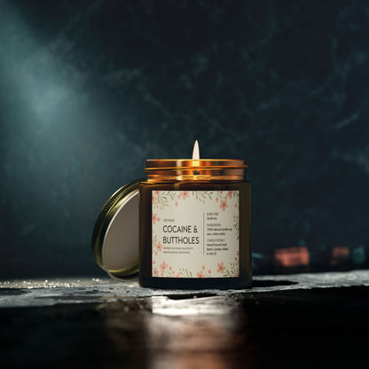 Funny Adult Humor Candle, Novelty Soy Wax Candle, 50, 60 Hour Burn, Gag Gift for Friends, Unique Candle Collection