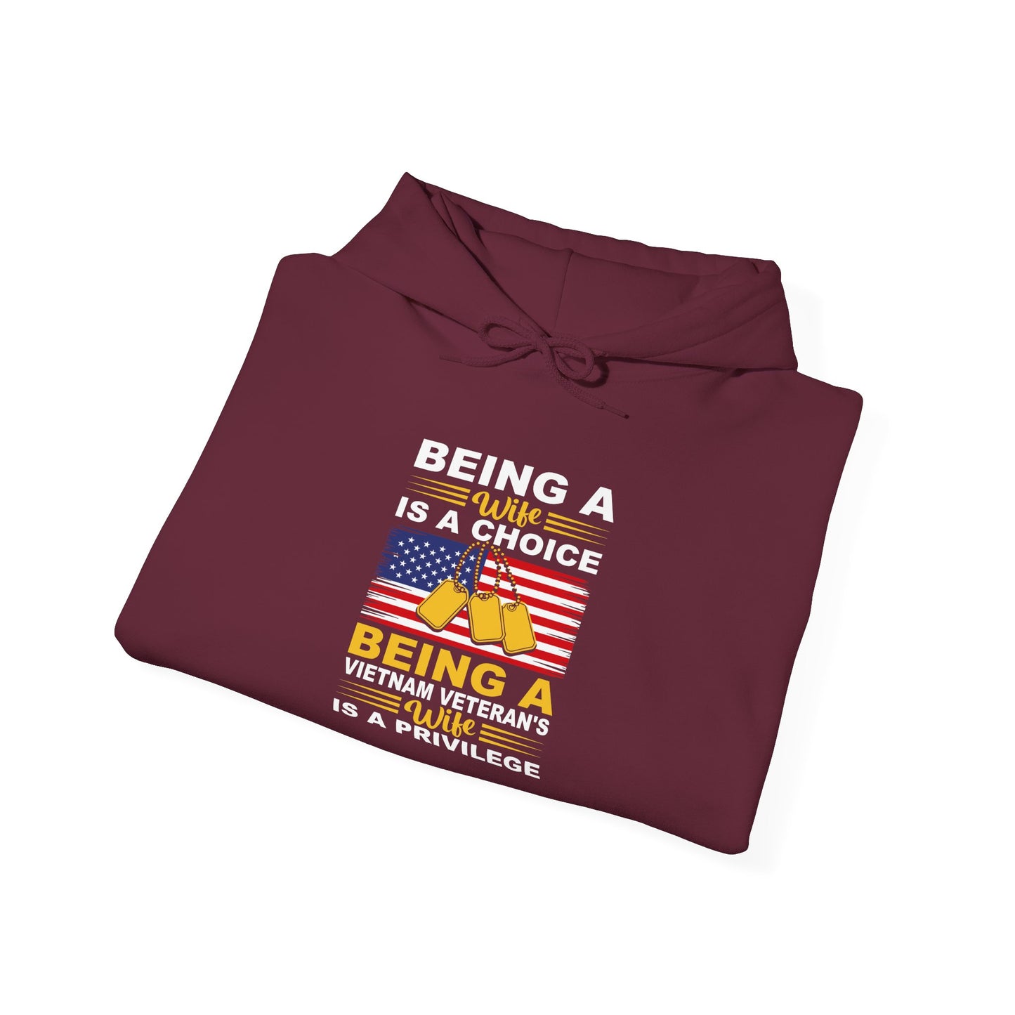 Vietnam Veterans Pride Sweatshirt Hoodie, Military Appreciation, Veteran's Day Gift, Casual Wear, Comfortable & Stylish, Gift for Wife
