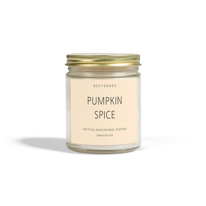Pumpkin Spice Scented Candles | Cozy Aromatherapy, Halloween Candle, Fall Decor, Gift for Her, Home Fragrance, Relaxation Candle