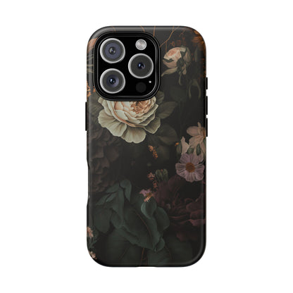 Floral Phone Case For iPhone And Samsung, Tough Cases, Flower Design, Stylish Protection, Gift for Her, Nature Lovers Accessory, Floral Gift