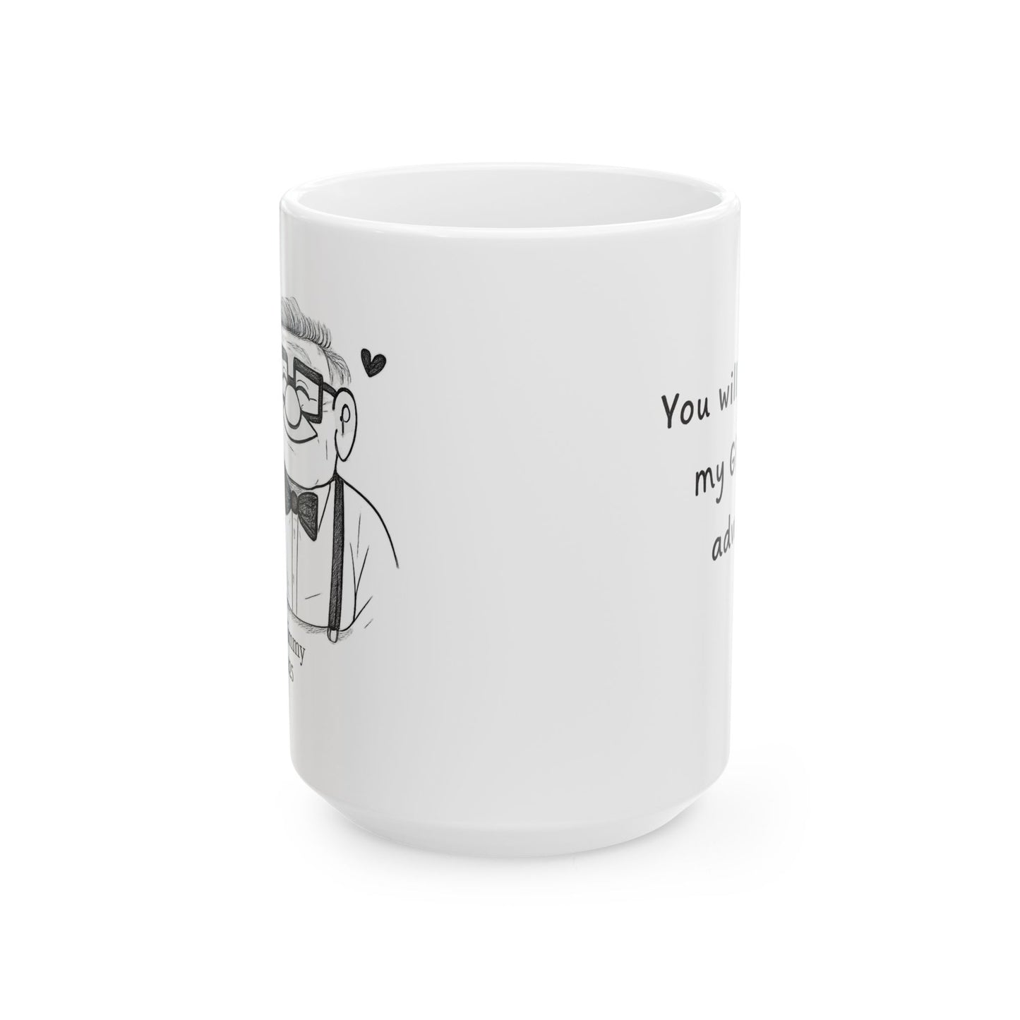 Personalized You're My Greatest Adventure Mug, Line Drawing Couple Coffee Cup, Anniversary Gift for Husband Wife, Engagement Valentine Gift