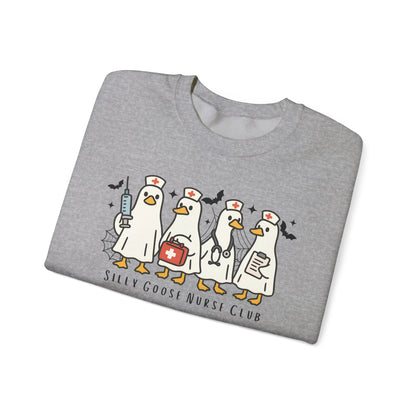 Funny Nurse Crewneck Sweatshirt for Medical Professionals, Cozy Gift for Healthcare Workers, Casual Wear, Unique Nursing Apparel
