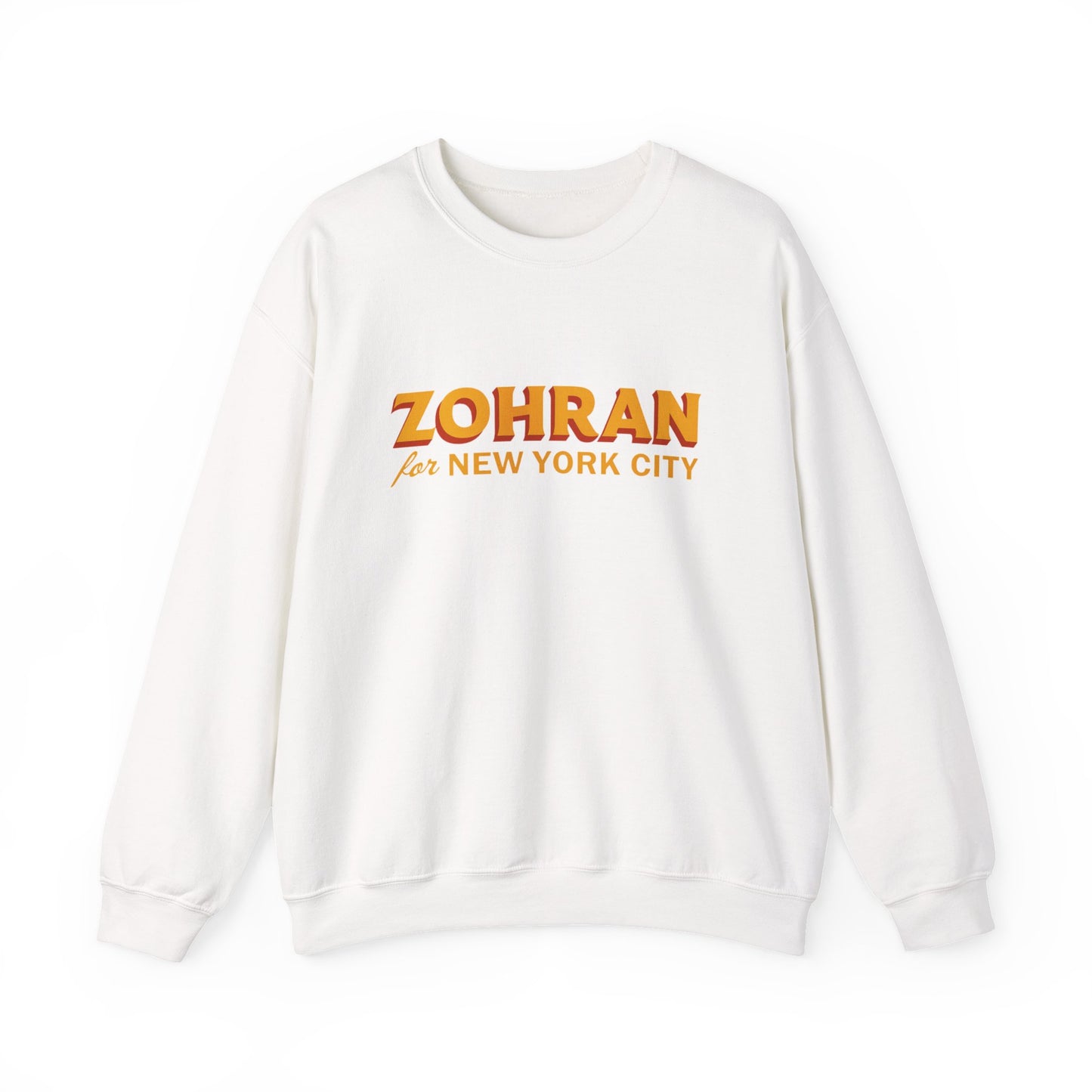 Zohran for New York City Sweatshirt, Vintage NYC Crewneck, Political Graphic Pullover, City Pride Gift | Urban Streetwear