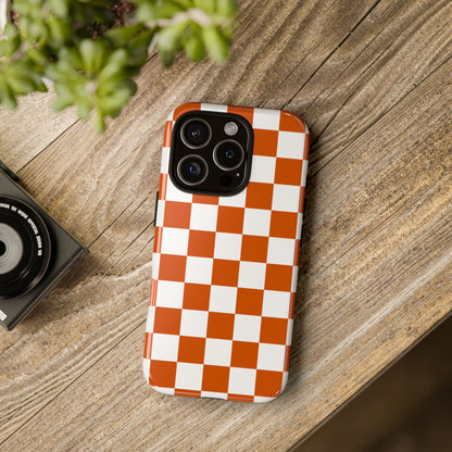 Checkered Phone Case, Trendy Phone Cover, iPhone 17 Pro, 17, 17 Air, 16, 15, 14, 13, 12, 11, X, XR, XS MAX