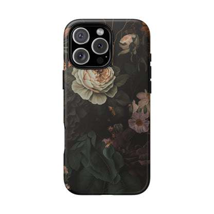 Floral Phone Case For iPhone And Samsung, Tough Cases, Flower Design, Stylish Protection, Gift for Her, Nature Lovers Accessory, Floral Gift