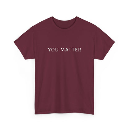 You Matter Tee, You Matter Comfort Colors, Mental Health Matter Shirt, Anxiety Sweatshirt, School Psychologist Crewneck School Counselor Tee
