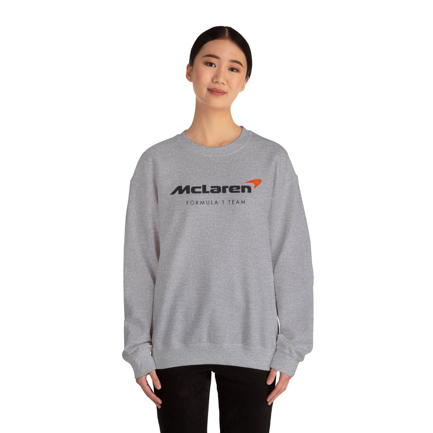 McLaren F1 Race Team Car Racing Sweatshirt | Motorsport Fan Shirt | F1 Inspired Racing Tee | Car Racing Crewneck Gift