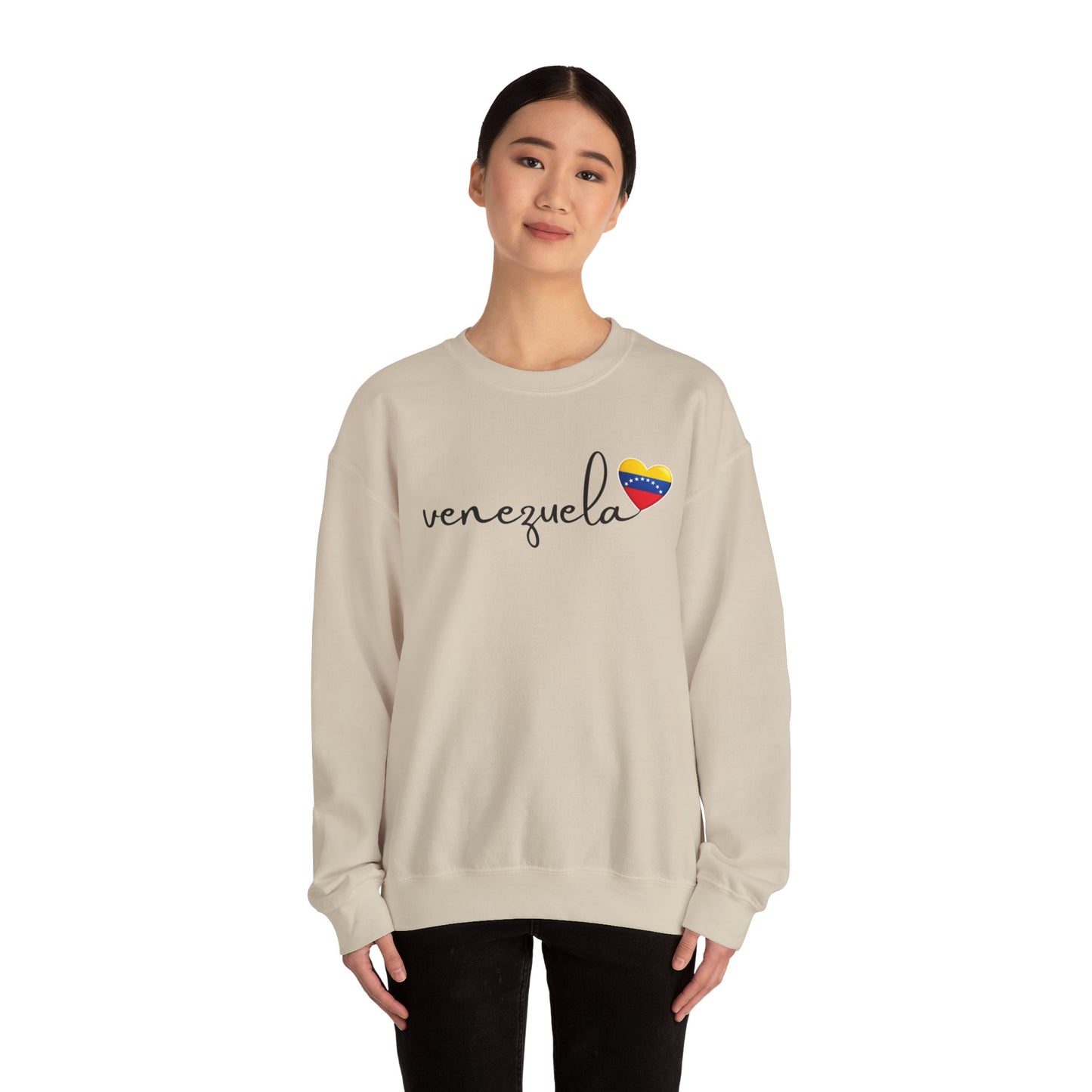 Venezuela Shirt with Heart Flag Design, Cute Minimalist Venezuela Shirt, Country Pride Travel Shirt, South America Gift Idea for Her