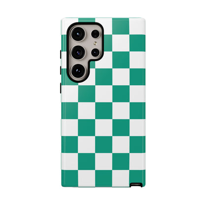 Checkerboard Phone Case | Samsung Galaxy S25, S25 Plus, S24, S24 Plus, S24 Ultra, S23 S22, S22 Plus S21 Ultra, S21 FE, S20+ Tough Cases